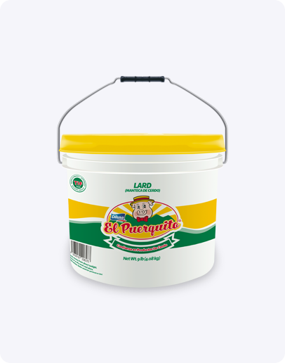 Cubeta de manteca 9lb