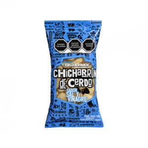 Chicharrón sal y vinagre "Crujikronch" 50 g